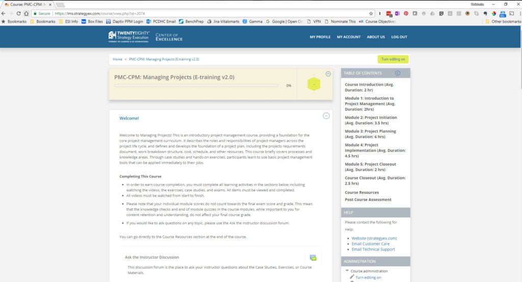 Managing Projects Video Course